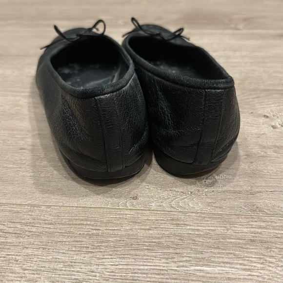 Chanel black flats with pebble leather - Picture 2 of 3